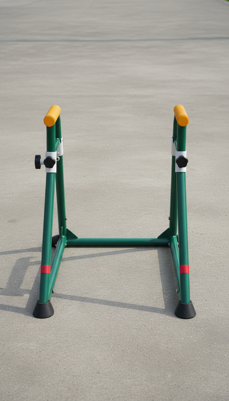 Hardwood Parallettes Compact Set