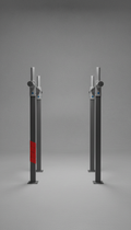 Reinforced Polymer Dip Station Stackable Design