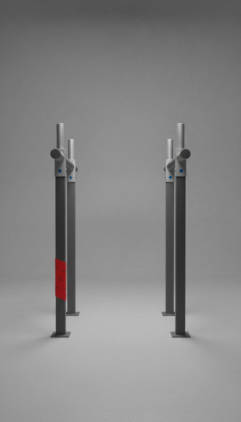 Reinforced Polymer Dip Station Stackable Design